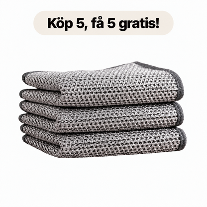 Wipella Ståldukar (5-pack)