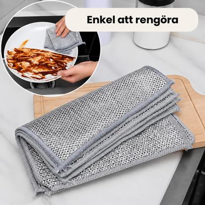 Wipella Ståldukar (5-pack)