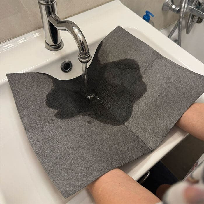 RENGÖR MED BARA VATTEN